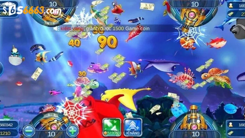 Game bắn cá 3D với đồ họa cực sống động và chân thực